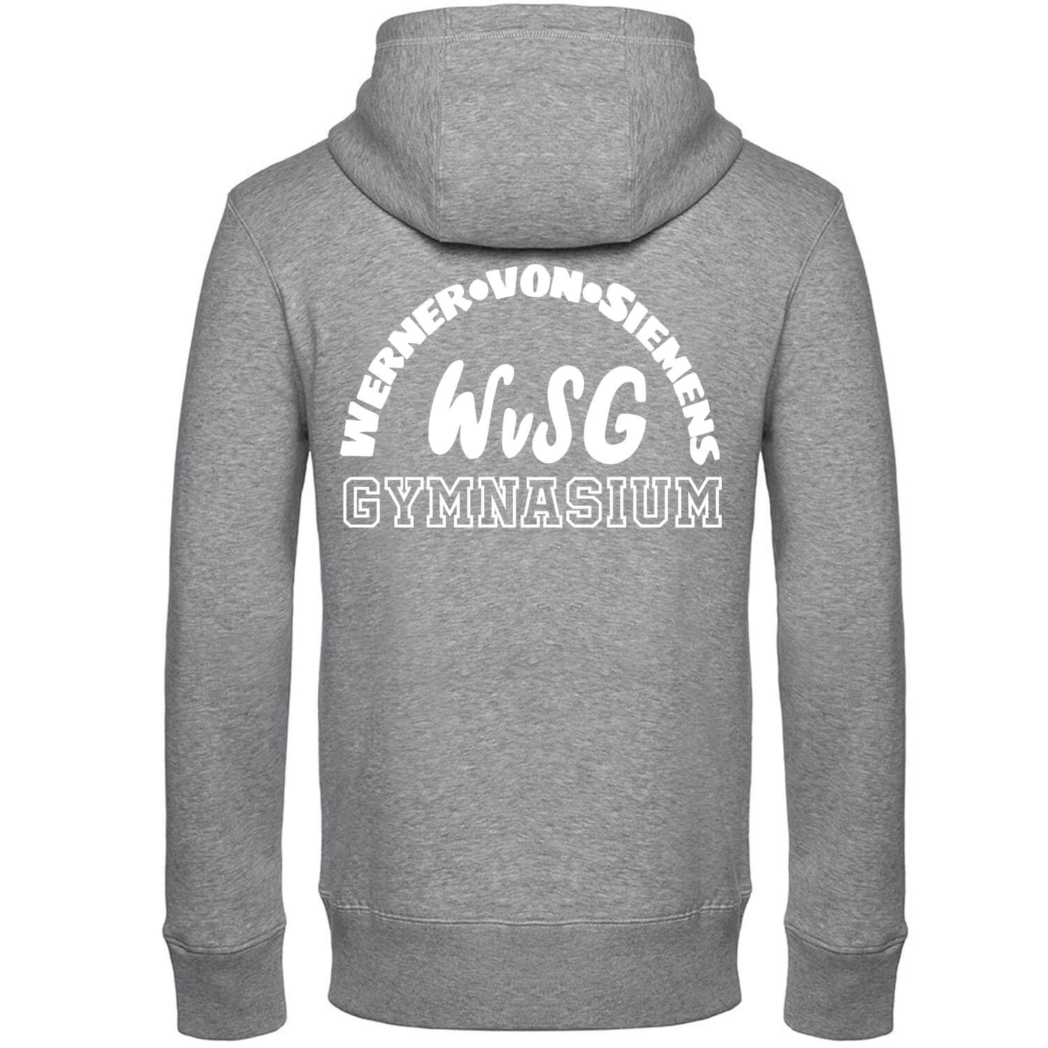 Herren Zip Hoodie College