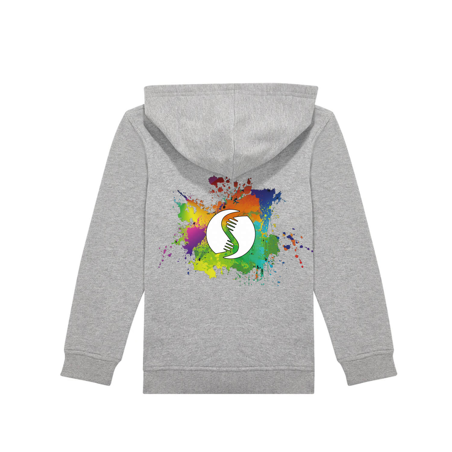 Kids Zip Hoodie Color Splash