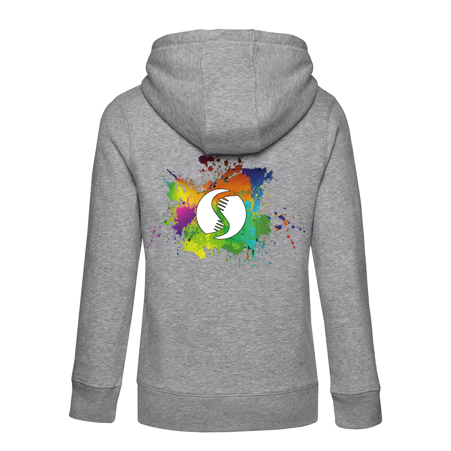 Damen Hoodie Color Splash