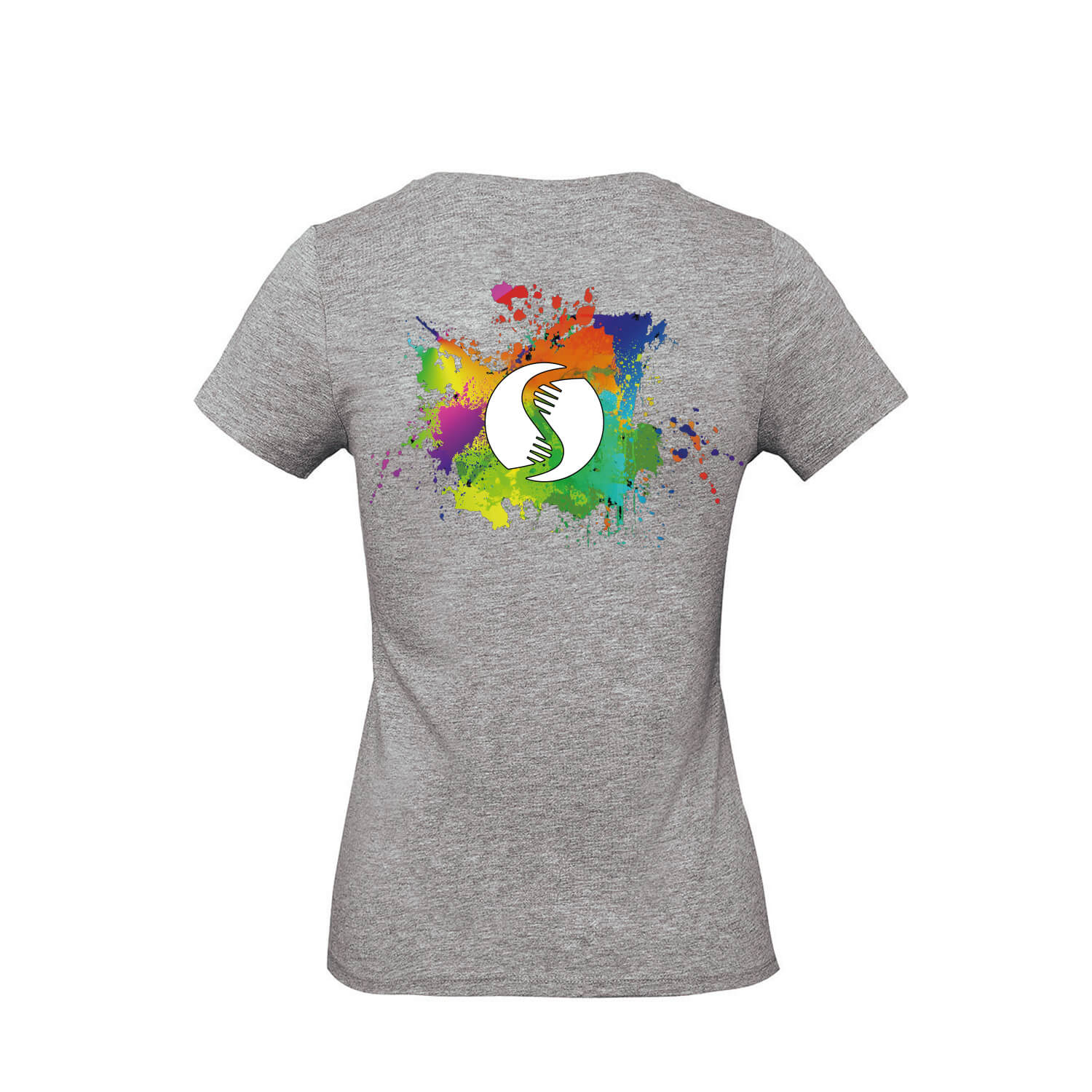 Damen T-Shirt Color Splash