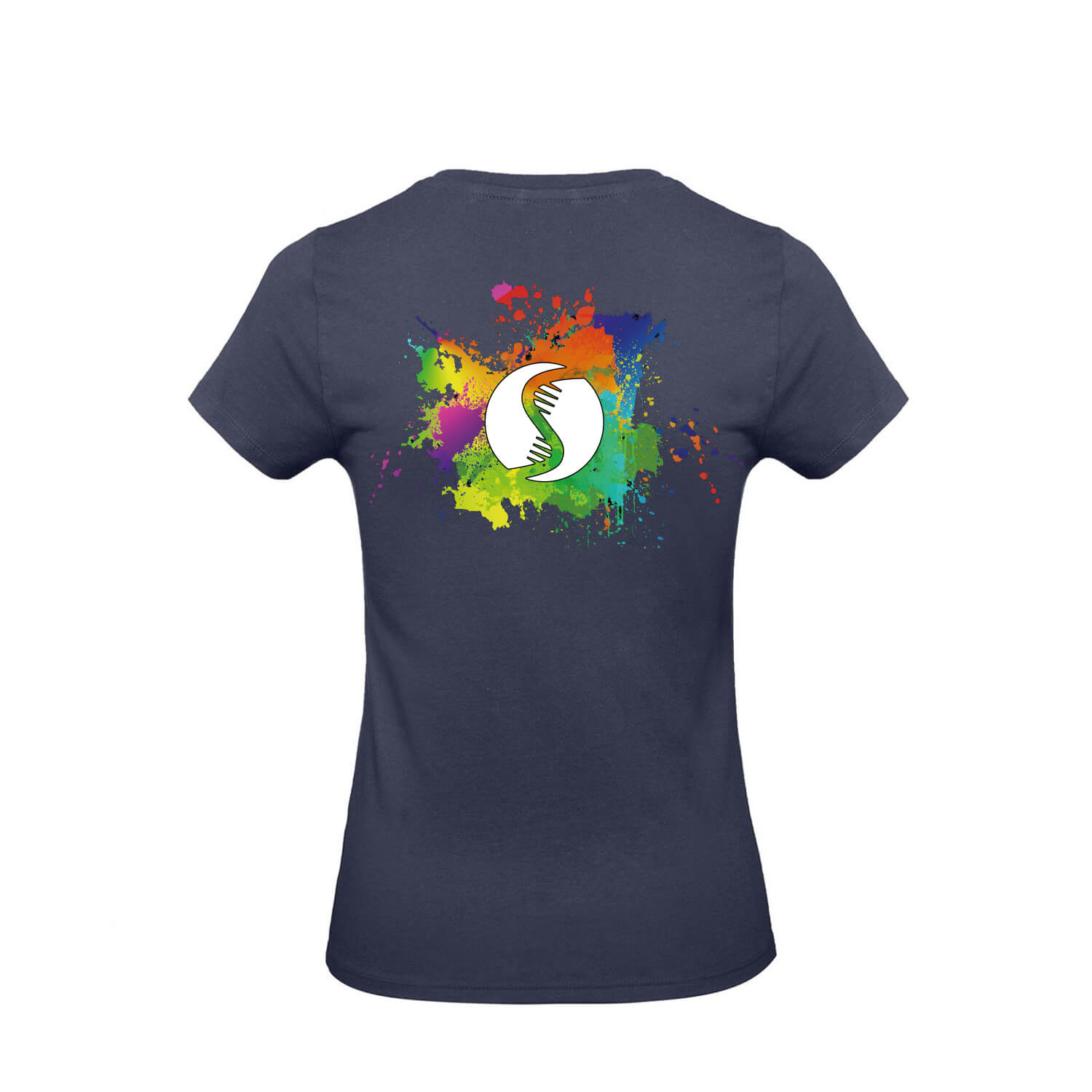 Damen T-Shirt Color Splash