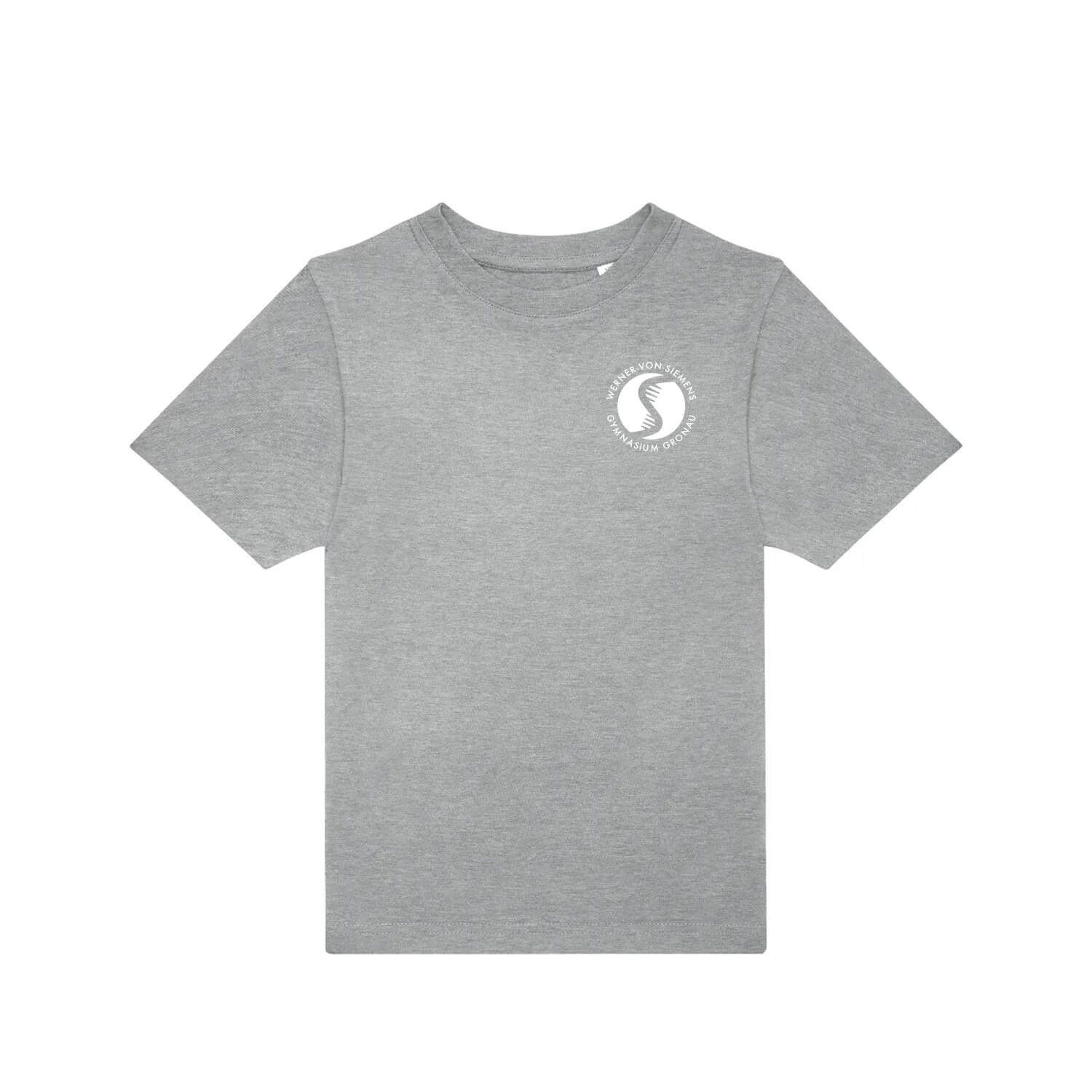 Kid's T-Shirt Basic Logo Weiß